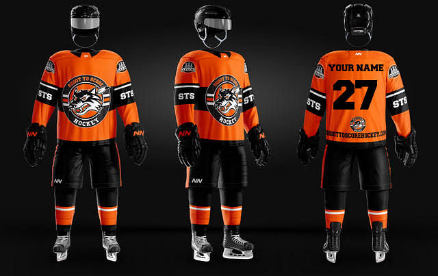 Official Camp Jersey - Orange - Custom Name and # - Shoot to Score